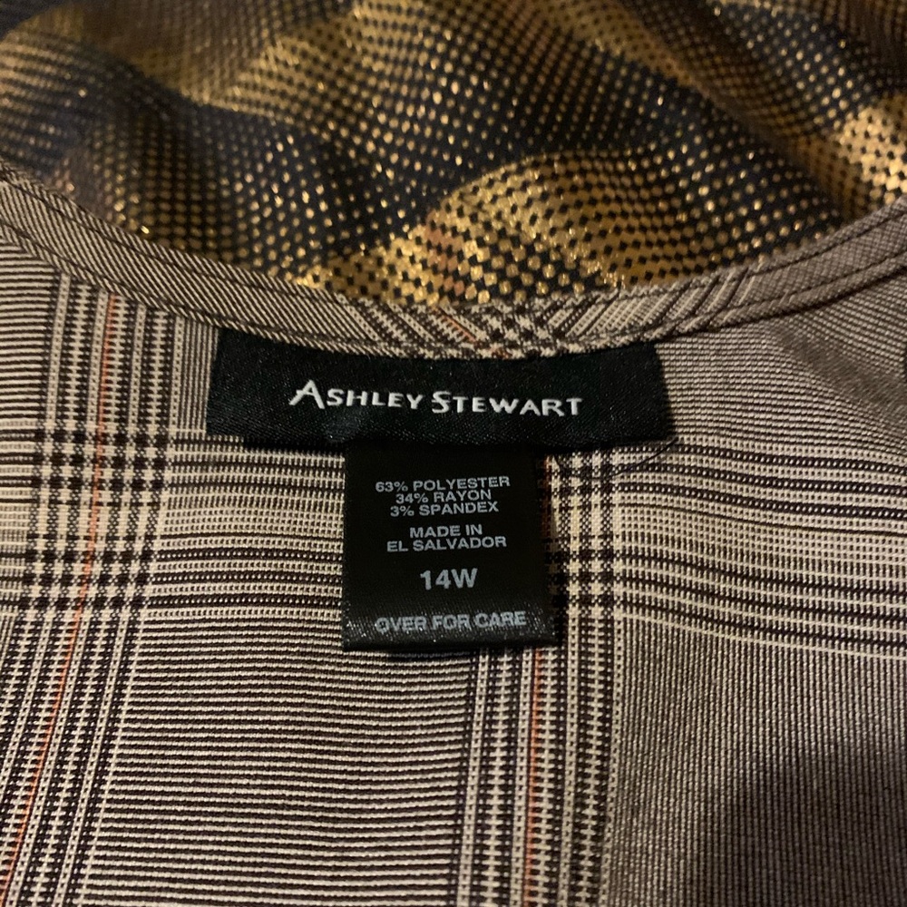Ashley Stewart Skirt and vest set